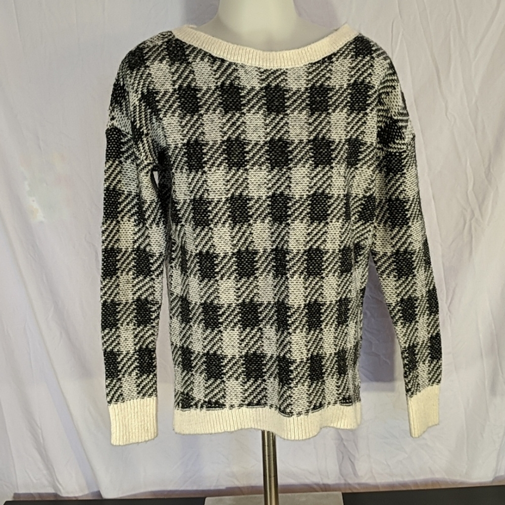 2/$20 Express Checkered Wool Sweater